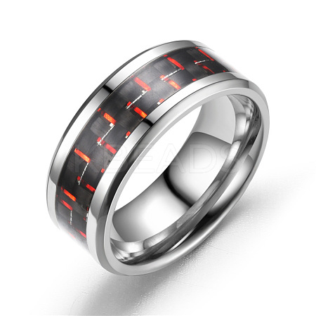 201 Stainless Steel Finger Rings for Couple FS-WG1136E-12-1