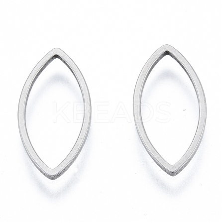 Non-Tarnish 201 Stainless Steel Linking Rings STAS-N090-T05-1-1