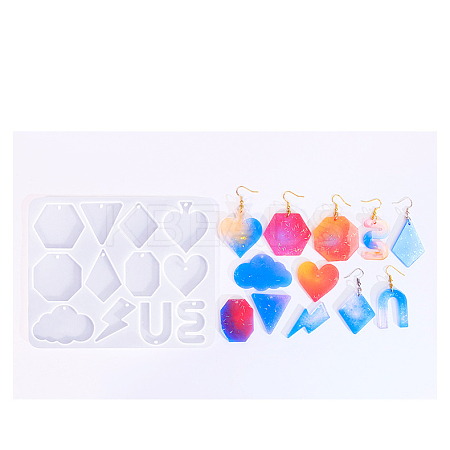 Silicone Mold Pendants SIMO-S002-03A-1