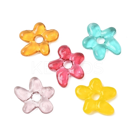 Handmade Lampwork Pendants LAMP-F042-02-1