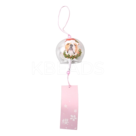 Japanese Wind Chimes DJEW-WH0016-15B-1