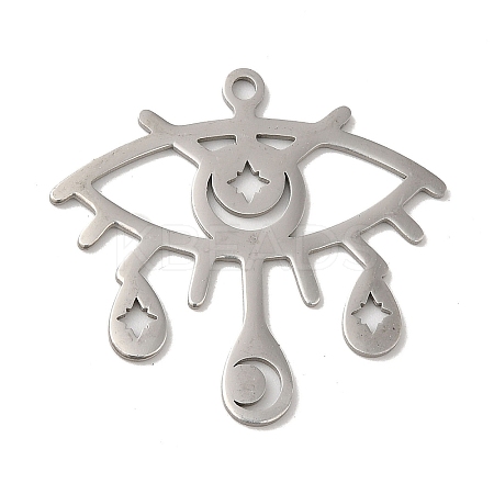 Non-Tarnish 201 Stainless Steel Pendants LS-STAS-B049-03P-1