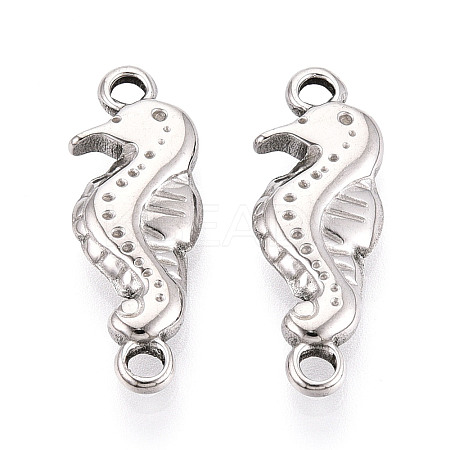 304 Stainless Steel Connector Cabochon Settings STAS-T065-41P-1