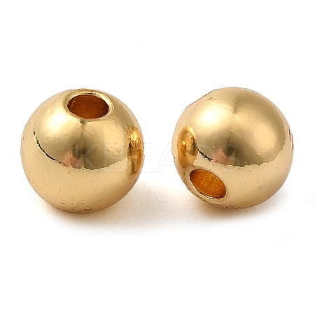 Brass Beads KK-Z062-01G-06-1