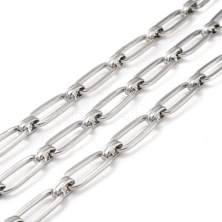 Tarnish Resistant 304 Stainless Steel Link Chains CHC-C020-06P-01-NR-1