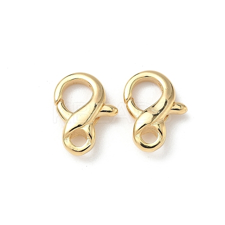 Brass Lobster Claw Clasps KK-H083-19G-1