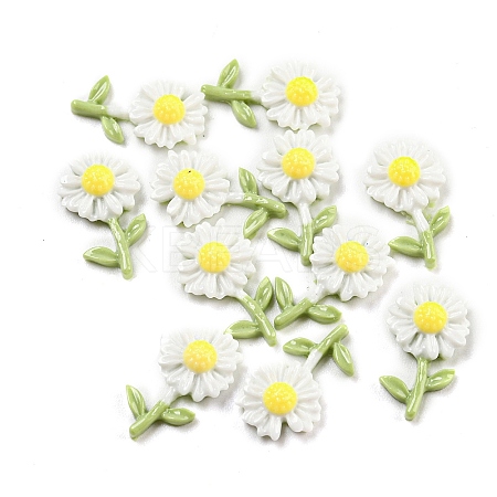 Luminous Opaque Epoxy Resin Decoden Cabochons CRES-M032-02A-1
