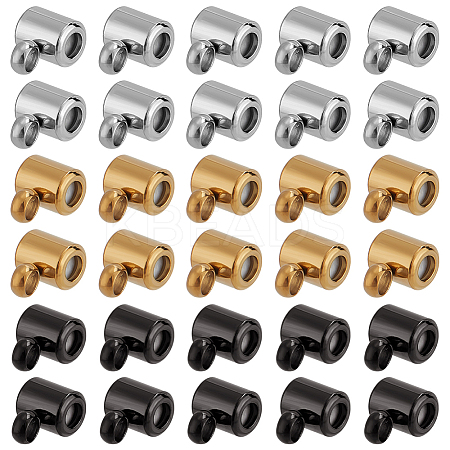 36Pcs 3 Colors 304 Stainless Steel Tube Bails FIND-PH0024-33-1
