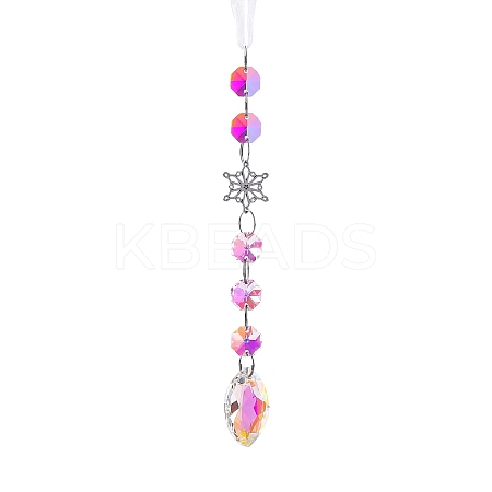 Metal Snowflake Hanging Ornaments PW-WGEE7F3-07-1
