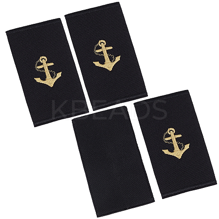 2 Pairs Cloth Navigator Epaulettes DIY-BC0016-05-1