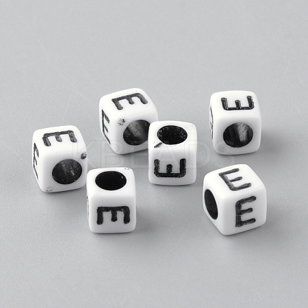 Opaque Acrylic Beads LS-SACR-Q188-02E-1