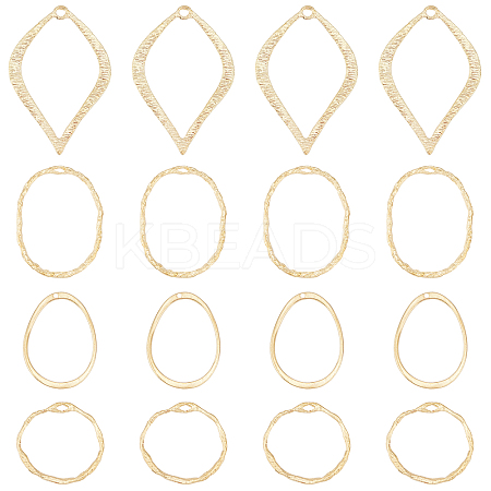 Brass Pendants KK-CA0001-19-NR-1
