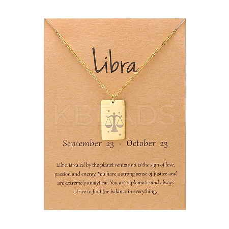 Twelve Constellations Pendants Necklaces PW-WG2D875-02-1