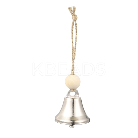 Iron Bell Hanging Ornaments HJEW-JM02466-1