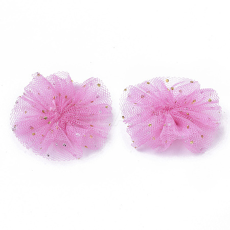 Organza Fabric Flowers FIND-R076-01E-1