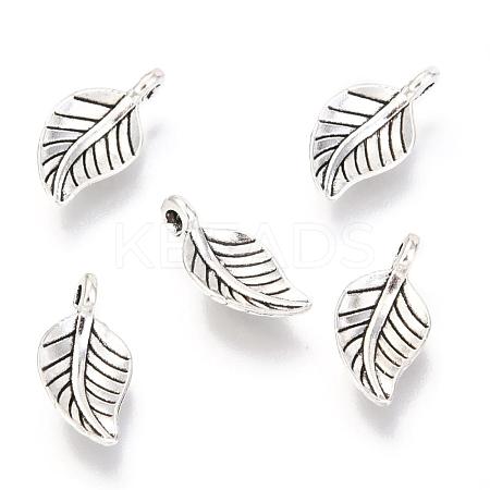 Tibetan Style Alloy Pendants TIBEP-S191-AS-RS-1