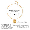 Sweet Design 304 Stainless Steel Heart Pendant Necklaces DY4160-2-1