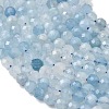 Natural Aquamarine Beads Strands G-C218-B02-6mm-4