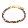 4MM Braided Nylon Cord Bracelets FIND-A057-01G-08-1