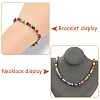 2250Pcs 15 Colors Opaque Solid Color Electroplate Glass Beads Strands GLAA-YW0003-25-5