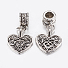 Tibetan Style Alloy European Dangle Charms LS-PALLOY-F199-28AS-2