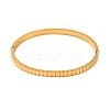 Ion Plating(IP) 304 Stainless Steel Hinged Bangles for Women BJEW-D048-12G-2