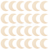 50Pcs Wood Cutouts DIY-SP0004-64D-01-7