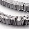 Electroplate Non-magnetic Synthetic Hematite Bead Strands G-F300-20B-F01-1
