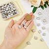 100Pcs 304 Stainless Steel Charms STAS-DC0014-98-3