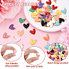55Pcs 11 Colors  Zinc Alloy Pendants FIND-YW0007-42-4