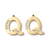 Real 14K Gold Plated 304 Stainless Steel Pendants STAS-L022-157G-Q-1