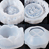 DIY Silicone Ashtray & Candle Holder Molds DIY-TA0002-89-4