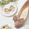 Bowknot Rhinestone Shoe Decoration DIY-WH0430-522A-4