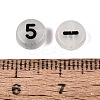 Luminous Transparent Acrylic Beads TACR-Q013-06A-6