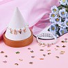 52Pcs 26 Styles Alloy Enamel Pendants ENAM-SC0005-28-4