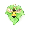 Transparent Resin with Alloy & Enamel Pendants RE-CBA19D0-05B-1