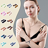 26Pcs 13 Colors Electroplated Natural Quartz Crystal Beads G-NB0005-91-6