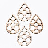 Unfinished Hollow Wood Big Pendants WOOD-N006-106-1