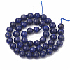 Natural Lapis Lazuli Beads Strands G-S295-18-8mm-2