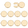 5 Pairs Brass Cufflinks BUTT-FG0001-57G-1