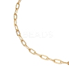 2.5MM 304 Stainless Steel Paperclip Chain Slider Necklace Making AJEW-JB01409-4