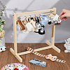 16Pcs 2 Style Wooden Doll Clothes Hangers DOLL-FG0001-03-5