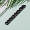 Handmade Spray Painted Acrylic Curb Chains AJEW-JB00894-03-3