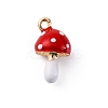 Alloy Enamel Charm X-ENAM-E362-05A-1