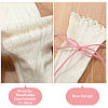 Polyester Bowknot Lace Socks AJEW-WH20080-19A-5