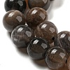 Natural Black Moonstone Beads Strands G-A219-A01-03-4