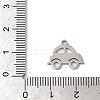 Non-Tarnish 201 Stainless Steel Pendants STAS-E211-14P-3