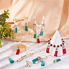 100Pcs Faux Suede Tassel Pendant Decorations FIND-SC0002-29B-5