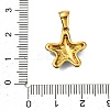 Ocean 304 Stainless Steel Enamel Pendants STAS-P395-01A-G-3