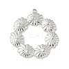 304 Stainless Steel Pendants STAS-L293-09C-P-1